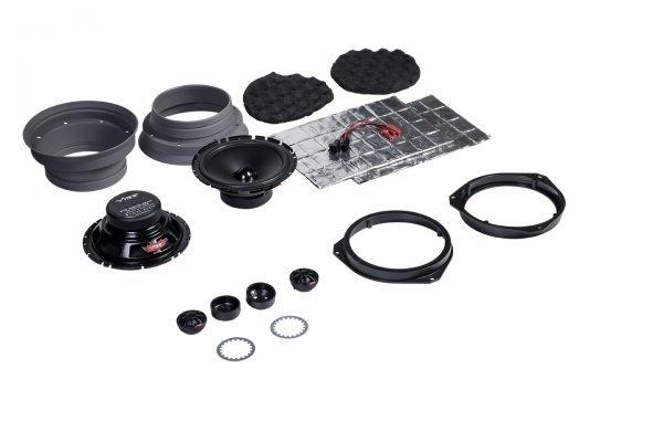Vibe OPTIFTKT-V8 Custom Fit 6.5" 2-Way Fiat Upgrade Component Speakers