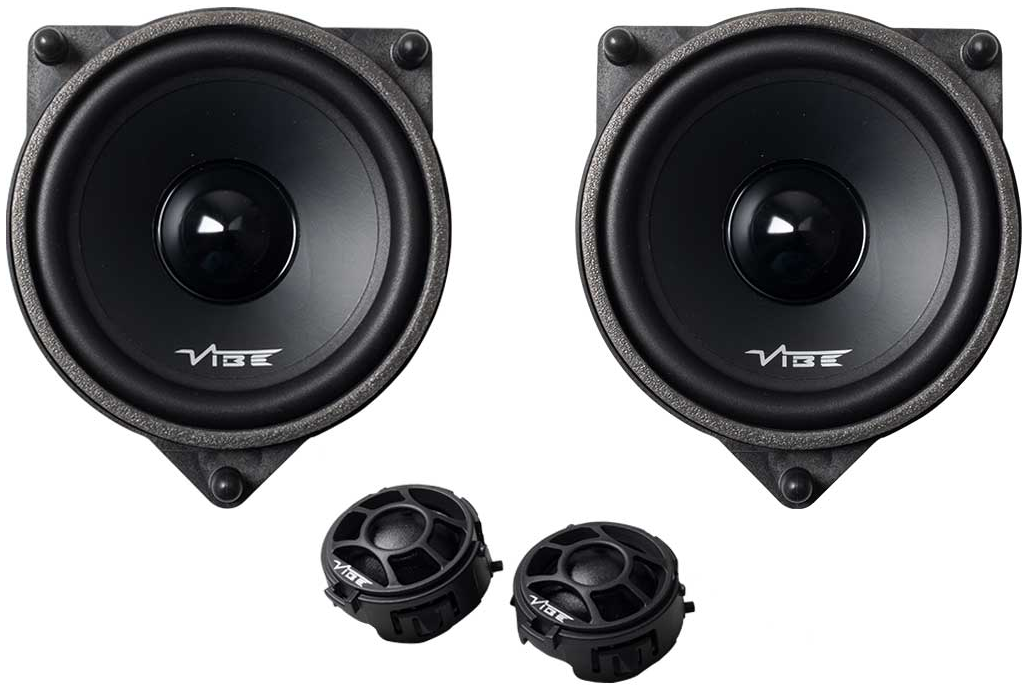Vibe OPTISOUNDMERC4C-V2 Mercedes C E GLC S Class 180 Watts 2 Way Plug & Play Component Speaker