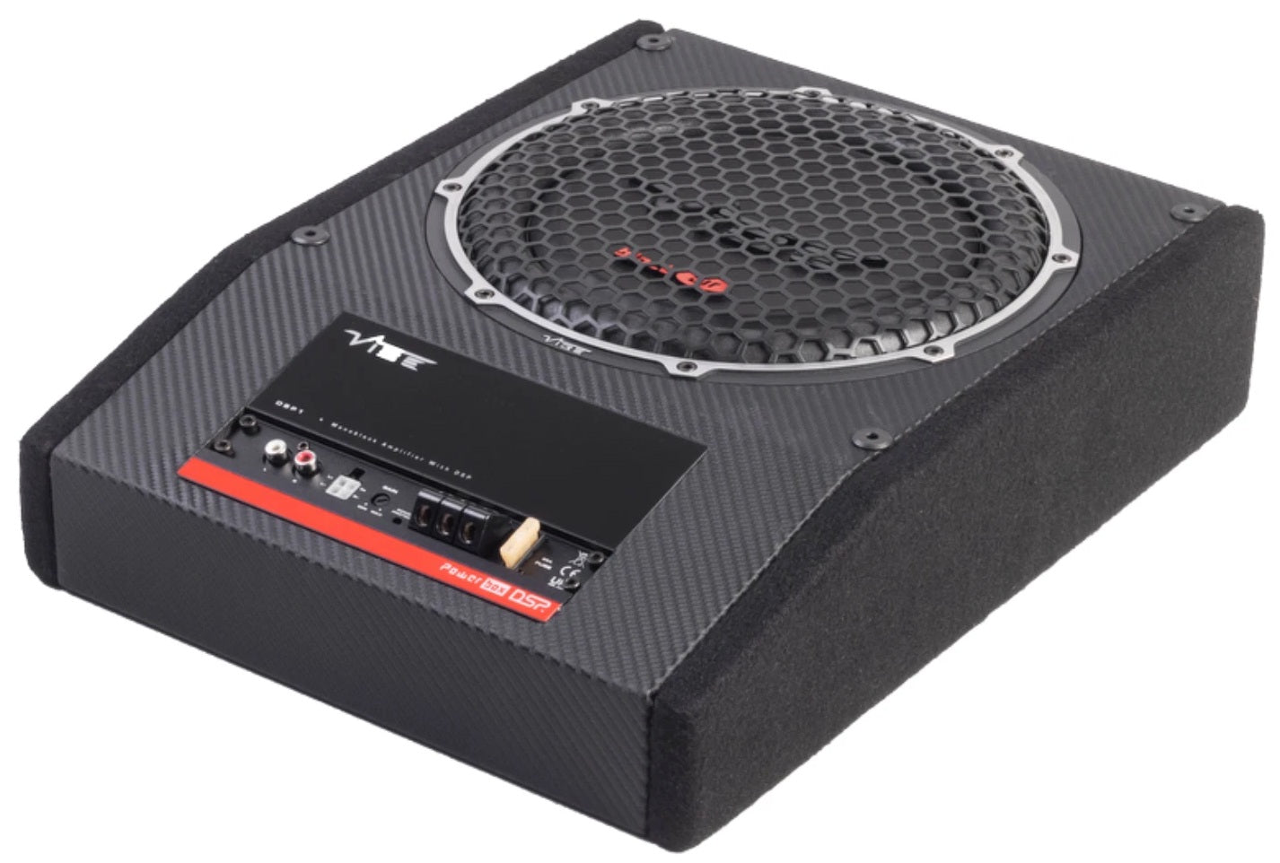 Vibe OPTISOUNDAUTO10A-V4 Optisound Slimline 10 Inch 900 Watt Active Subwoofer