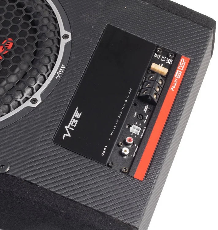 Vibe OPTISOUNDAUTO10A-V4 Optisound Slimline 10 Inch 900 Watt Active Subwoofer