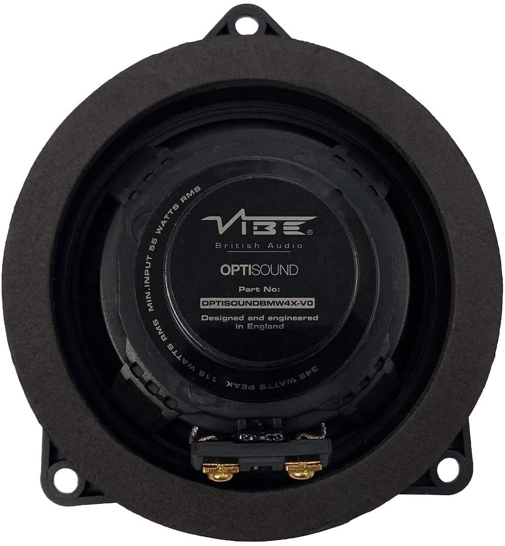 Vibe OPTISOUNDBMW4X-V0 Custom Fit 4" 2-Way BMW Upgrade Component Speakers