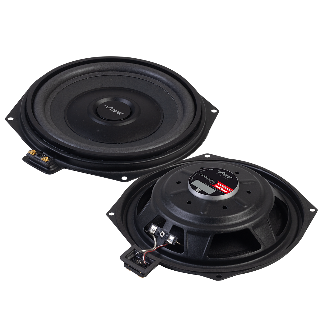 Vibe OPTISOUNDBMW82-V3 2 Ohm 200mm 8“ Extra Flat Custom Fit BMW Underseat Woofers
