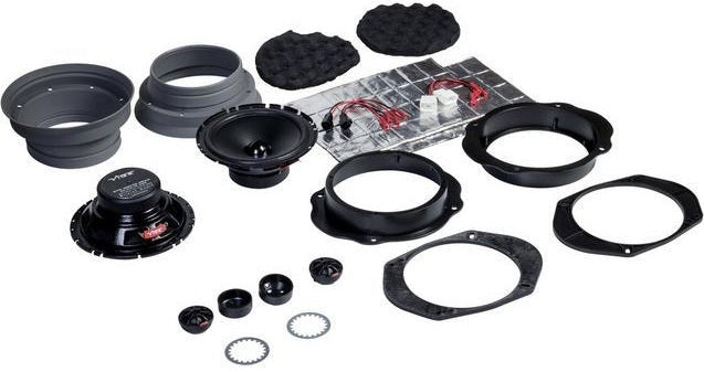 Vibe OPTIVWKT-V8 Optisound VW 6.5" 16.5cm 360 Watts 2 Way Door Component Speakers Tweeters Kit