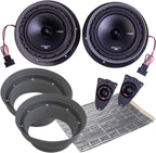 VW T5 2003 - 2008 Vibe OPTIVWT5-V8 Optisound Component Speaker Kit 6.5" with VIBE sound deadening