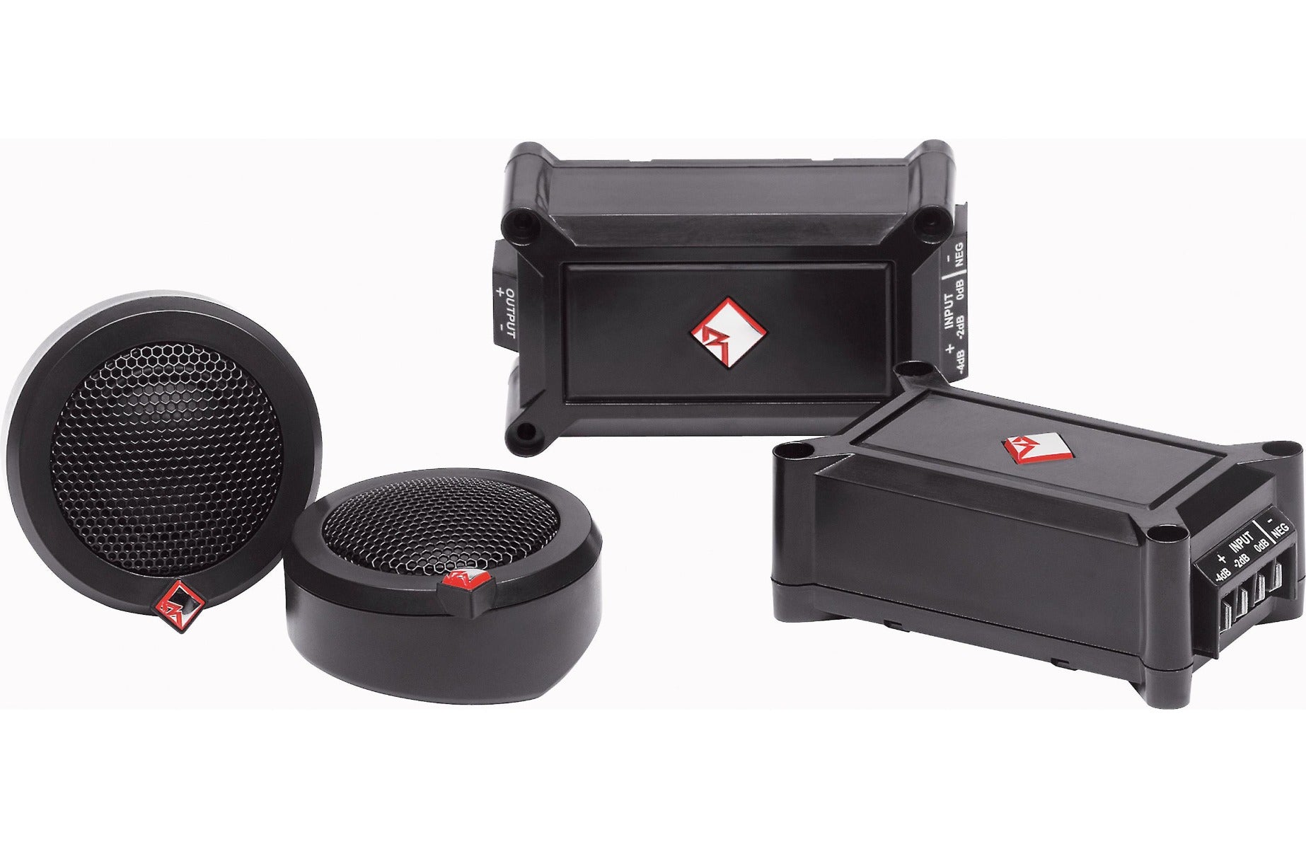 Rockford Fosgate P1T-S - 1" Punch Series 1" dome tweeters (pair)