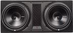 Rockford Fosgate P2-2X12 Dual Enclosure  with R2-750X1 750W Monoblock Amplifier