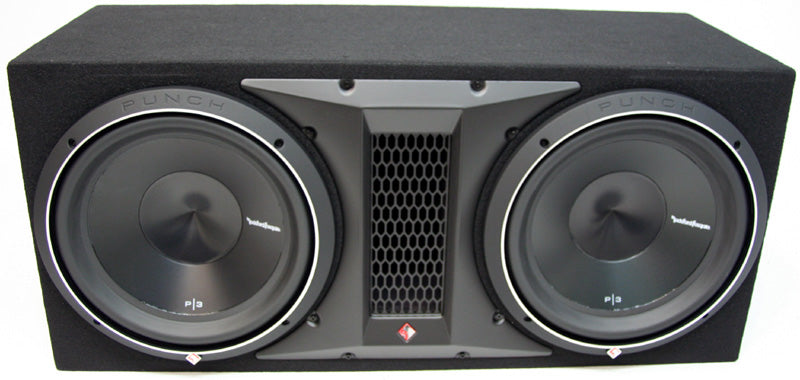 Rockford Fosgate P3-2X12 Punch P3 Double 12" ported enclosed subwoofers