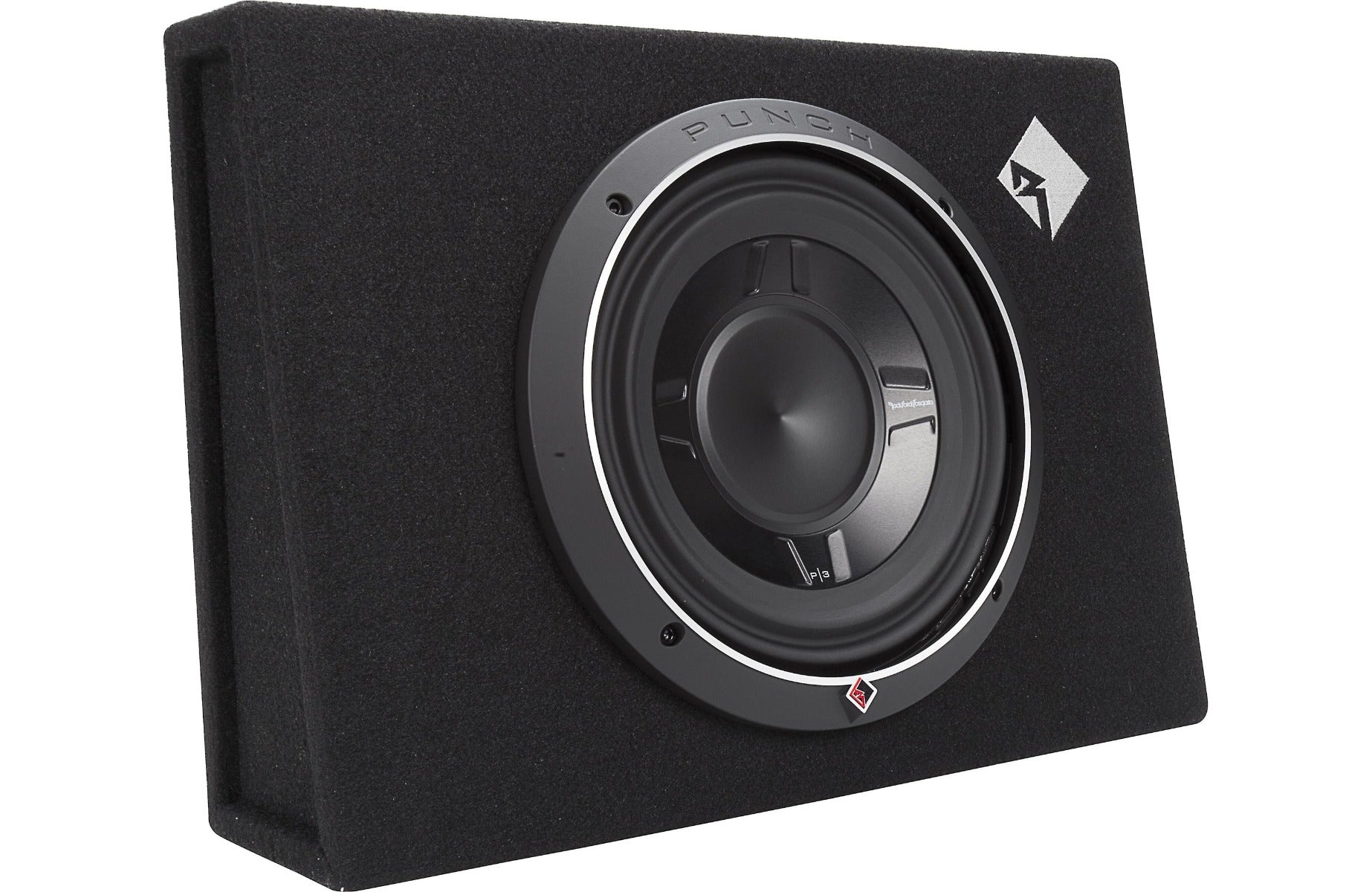 Rockford Fosgate Punch P3S-1X8 300W 8" Punch Stage 3 Sealed Truck-Style Loaded Enclosure