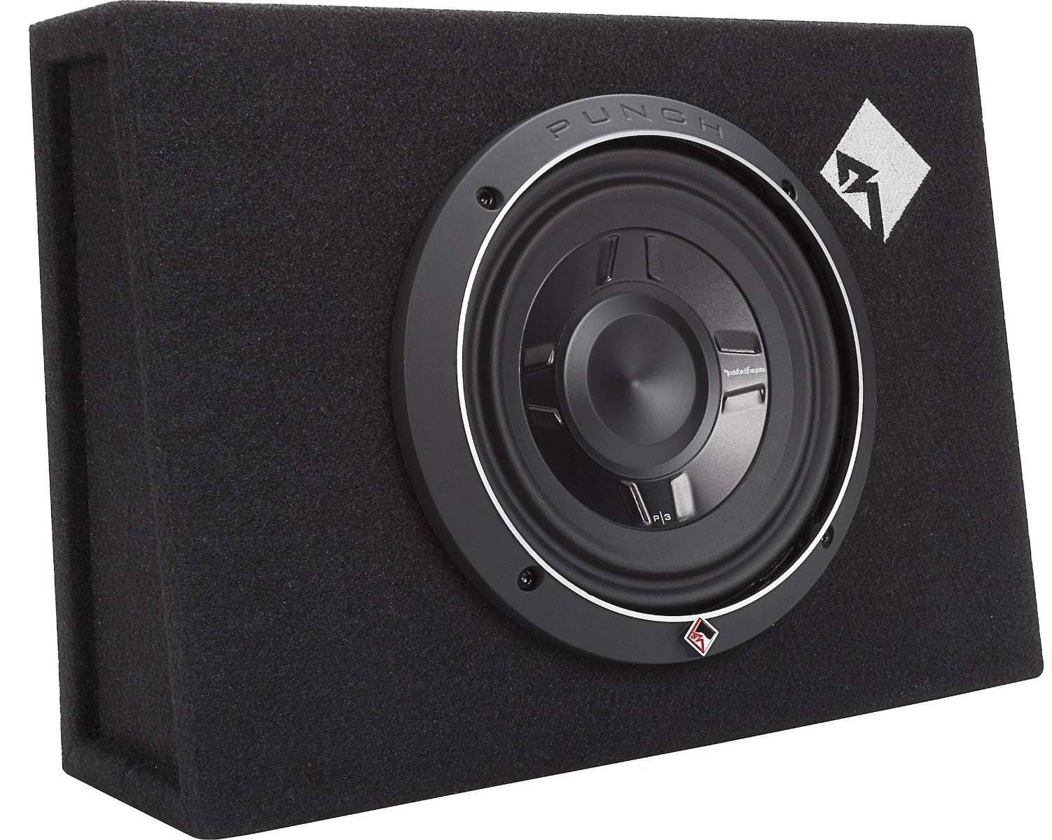 Rockford Fosgate Punch P3S-1X8 300W 8" Punch Stage 3 Sealed Truck-Style Loaded Enclosure
