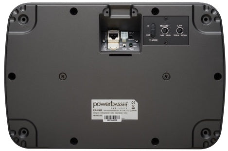 Powerbass PB-US62 - Shallow Active Compact enclosuer 150-watt powered Dual 6" subwoofers w/ Remote Gain Control