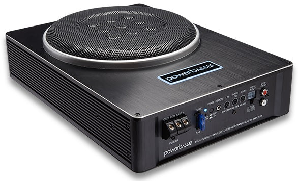 Powerbass STA-8 Under Seat Powered Compact Active 8 inch Subwoofer