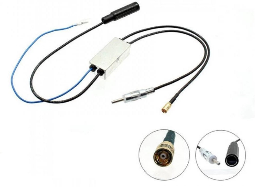 DAB+ Aerial Antenna Splitter for Car Radio Stereo Headunits