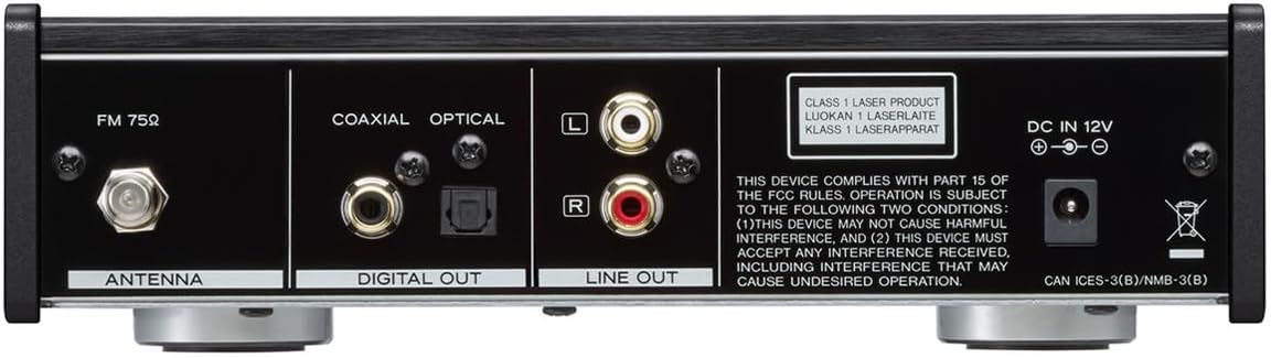 TEAC PD-301DAB-X CD-Player & DAB/FM Tuner - Silver