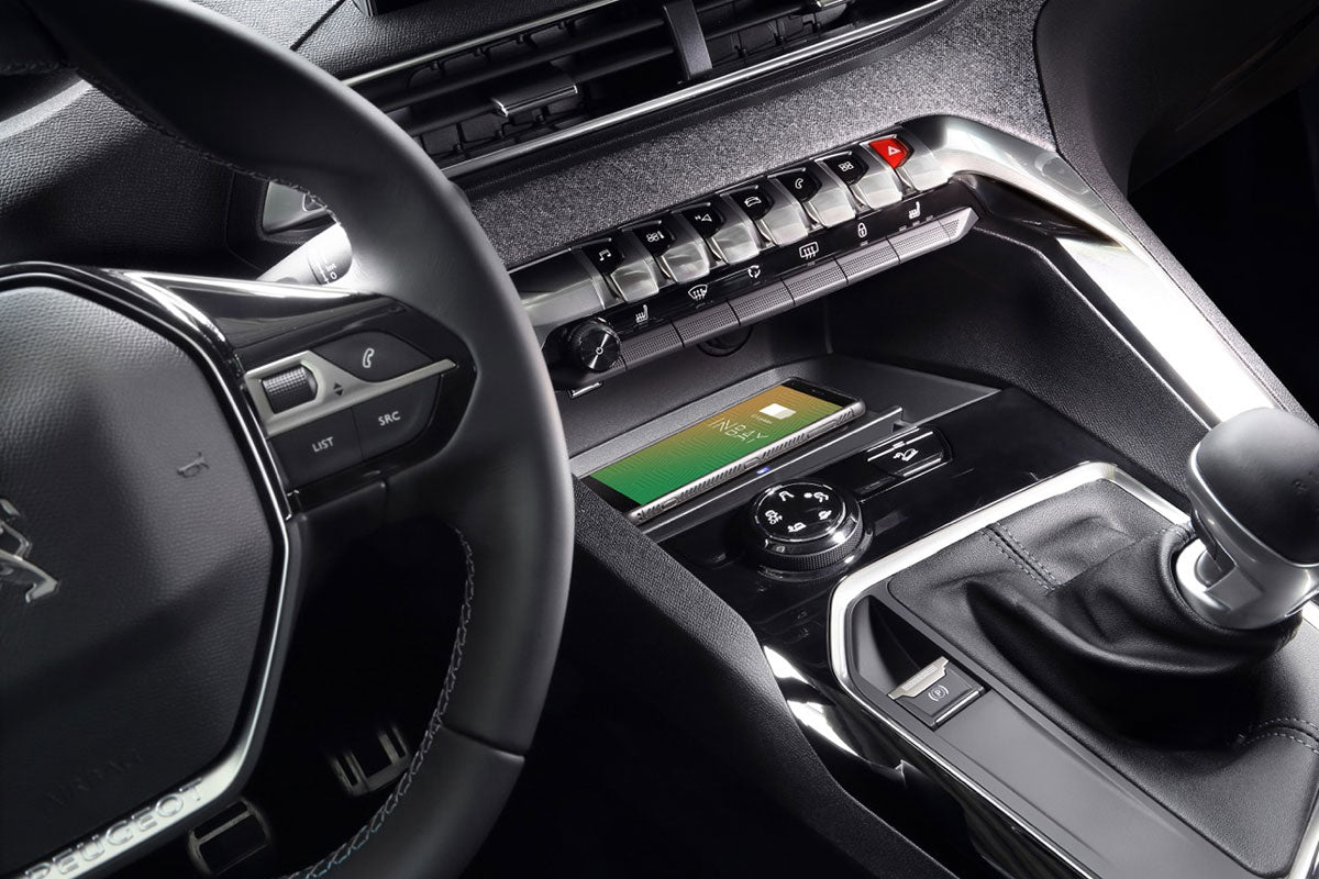 Peugeot 3008 (2016 onward) Peugeot 5008 (2017 onward) Wireless Charging upgrade WCI-PE-24-10