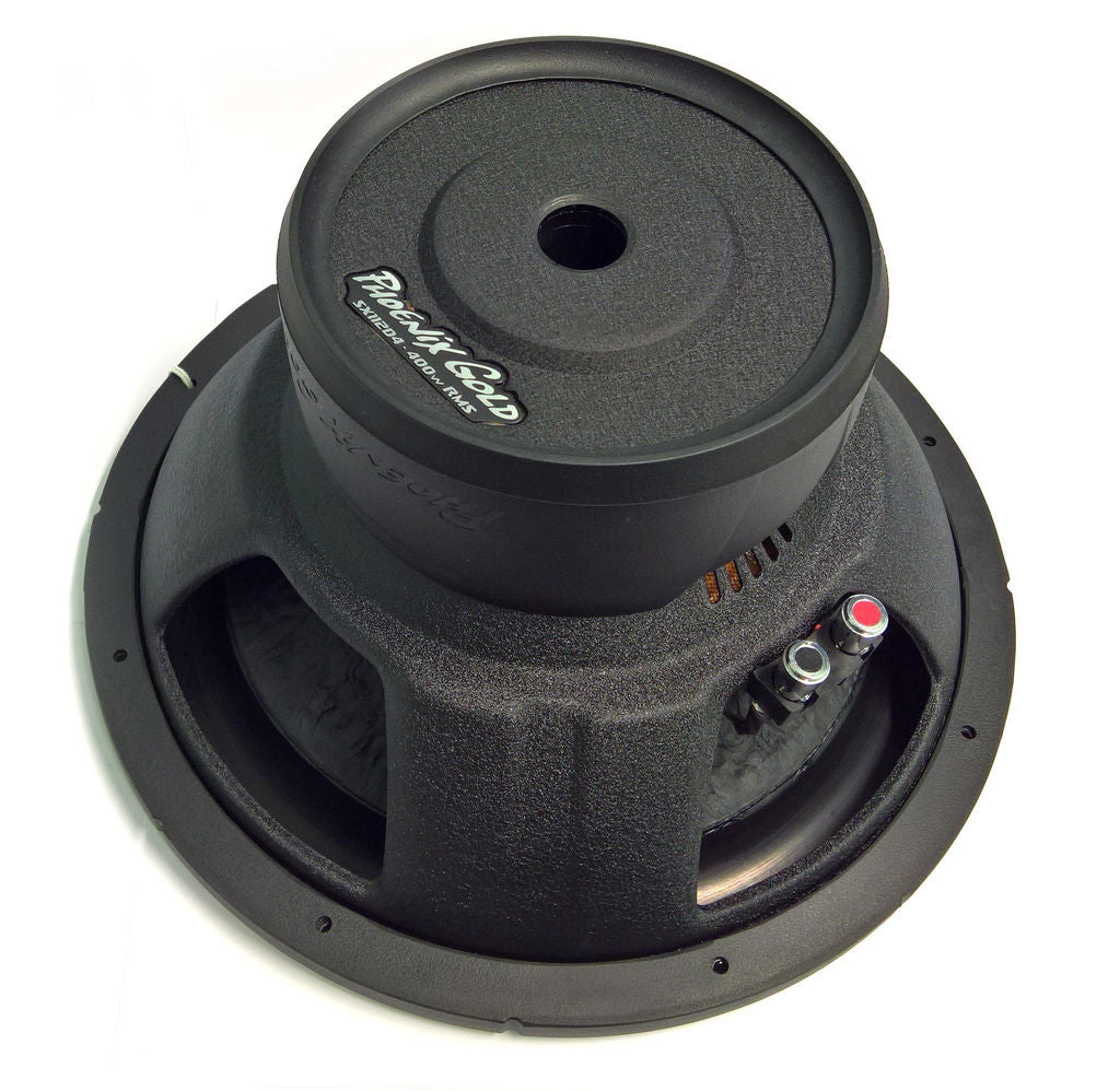 Phoenix Gold SX110D2 SX Series 10" 400 watts RMS Subwoofer DVC 2Ohm