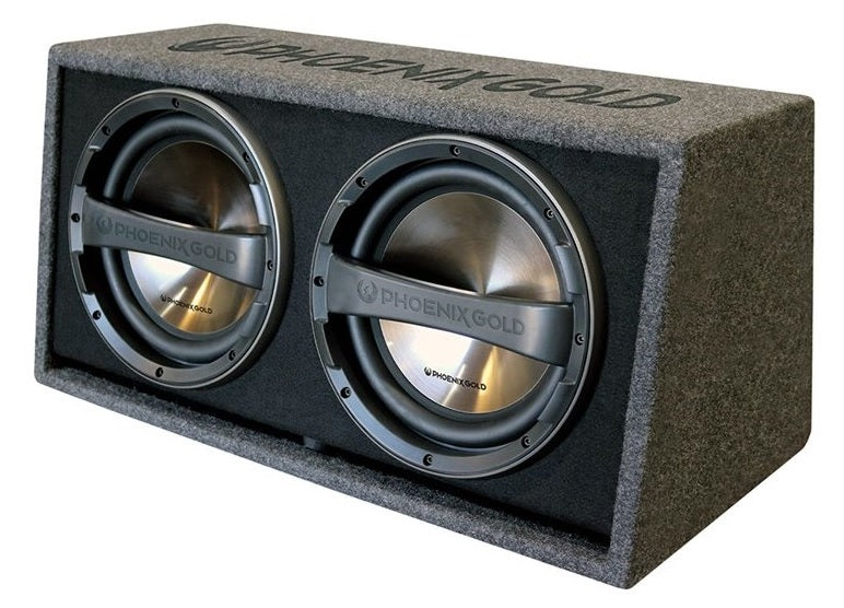 Phoenix Gold  Z212PB 12" Dual Passive Subwoofer Enclosure
