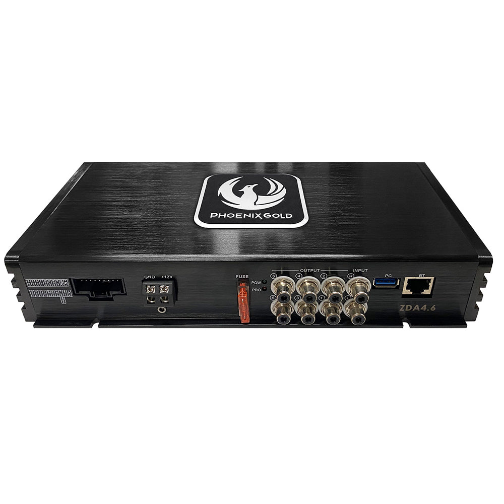 Phoenix Gold ZDA4.6 4 Channel Amplifier with 6 DSP Output Channels