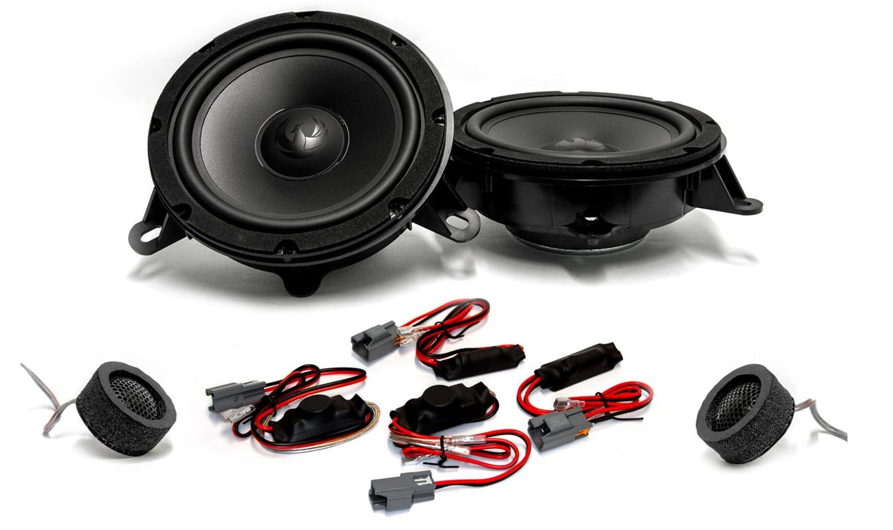 Phoenix Gold ZDSKV3 Plud'n'Play Upgrade Speaker Kit for Volvo 2-way 6,5" kit system including special filters 2004-2017