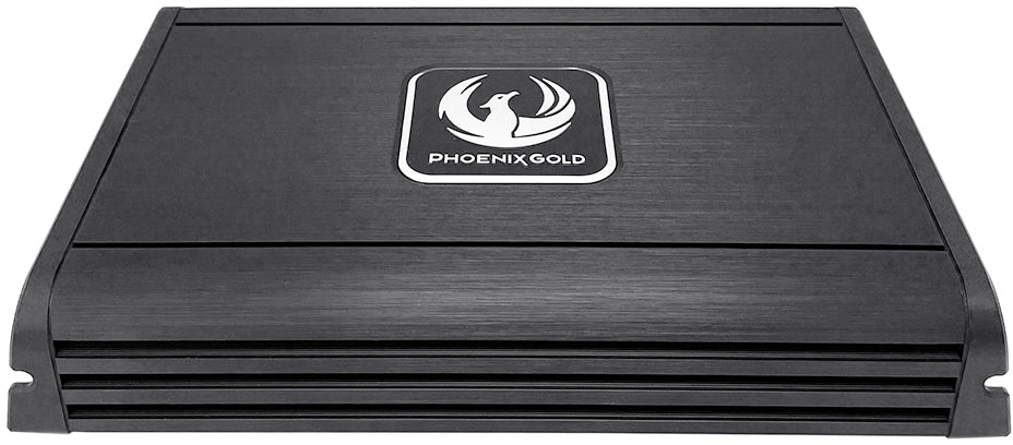 Phoenix Gold ZT6004R 4-channel Class D 24v Amplifier w/ gain control remote 100 watts RMS x 4