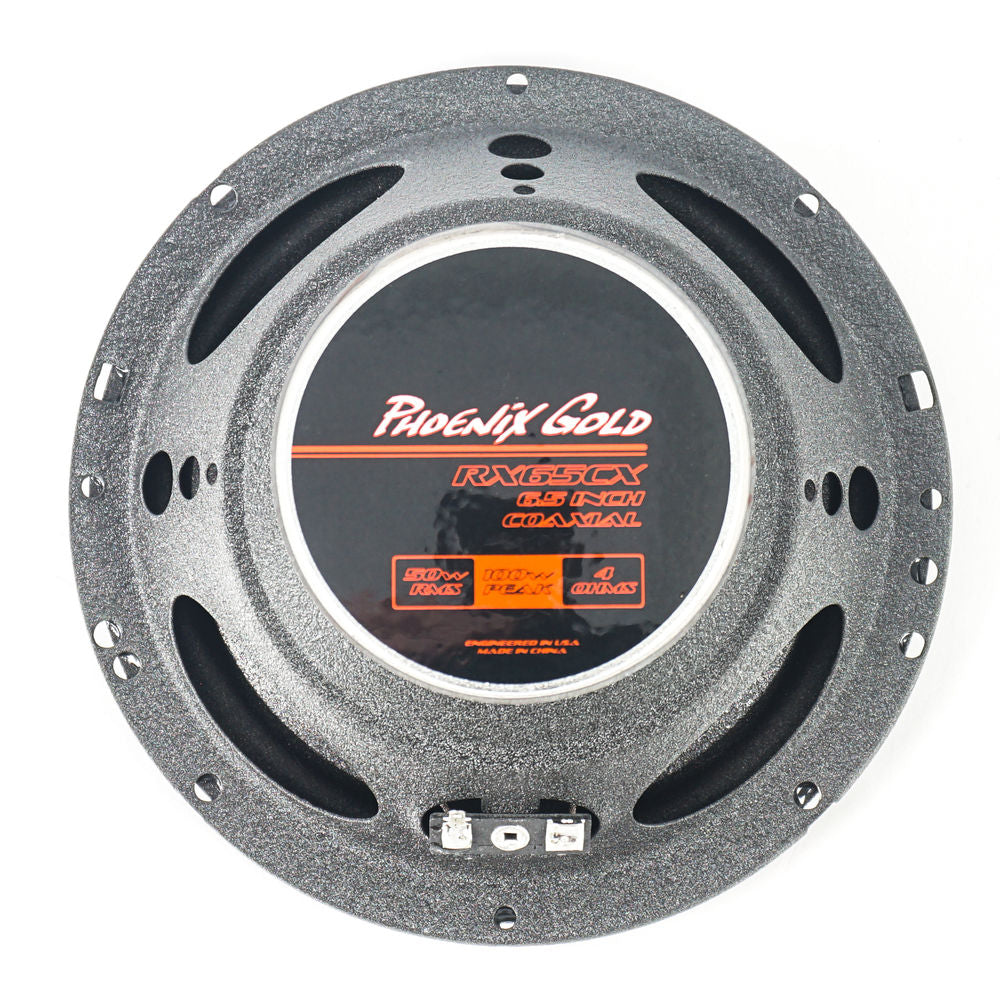 Phoenix Gold RX65CX RX-Series 6.5" Inch 165mm 100 Watts Coaxial Car Speakers