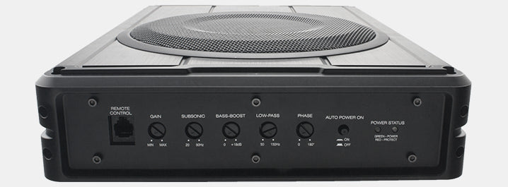 Phoenix Gold Z10150 Underseat Active 10" subwoofer bass-box with built in amp