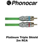 Phonocar 4/243 Platinum Triple Shield 2m RCA Cable