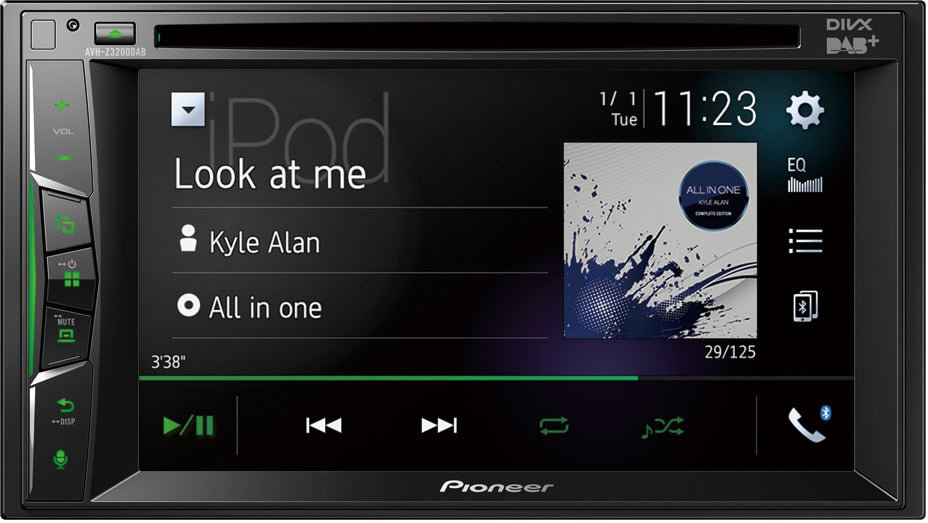 Pioneer AVH-Z3200DAB 6.2" Multimedia Player,Bluetooth, DAB/DAB+, Apple Carplay Android Auto control