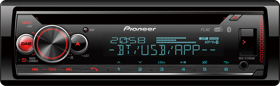 Pioneer DEH-S720DAB CD MP3 USB Stereo DAB Digital Radio Aux iPod iPhone Android Spotify