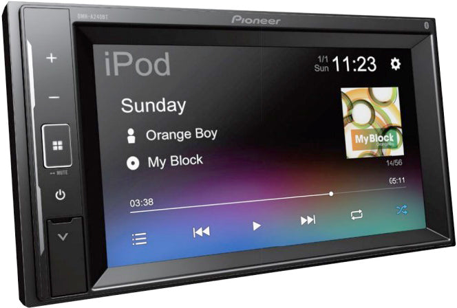Pioneer DMH-A240BT 6.2" Touch Screen Bluetooth Car Stereo Radio iPod iPhone USB