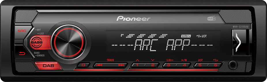 Pioneer MVH-S220DAB USB iPod DAB Radio & Aux-input Player Tuner