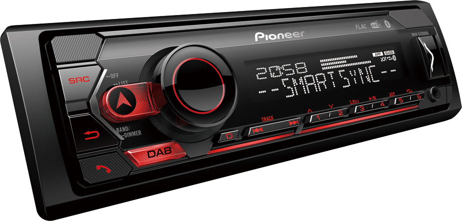 Pioneer MVH-S420DAB USB/iPod Ready, Android, DAB, Aux-input with Bluetooth