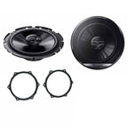 Seat Ibiza 6J 2008 - 2014 Pioneer TS-G1720F 16.5cm Front Doors Car Speakers Upgrade Kit