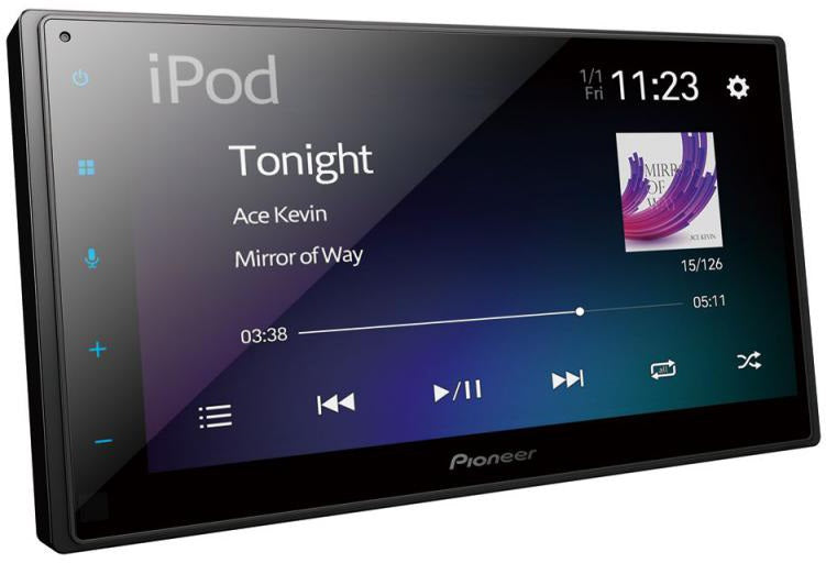 Pioneer SPH-DA160DAB + CAR-WAC 6.8” Wireless Apple CarPlay Bundle Android Auto DAB Bluetooth