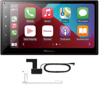Pioneer SPH-DA160DAB 6.8" Touch Screen DAB Bluetooth CarPlay Android Auto + ND-BC9 Reverse Camera,Antenna