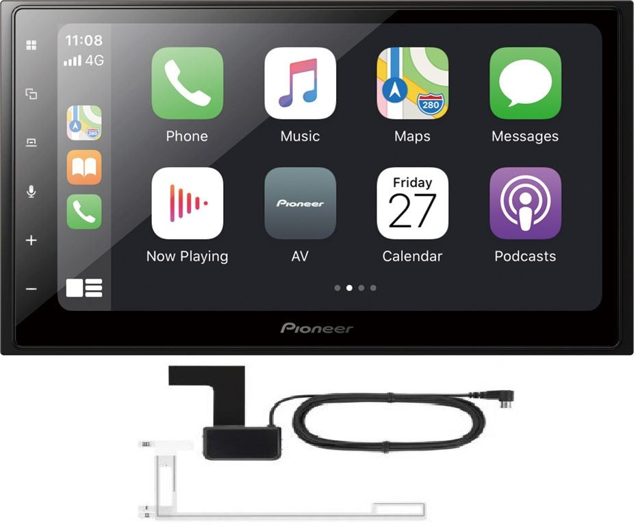 Pioneer SPH-DA250DAB 6.8" Touch Screen DAB Bluetooth CarPlay Android Auto DAB Aerail