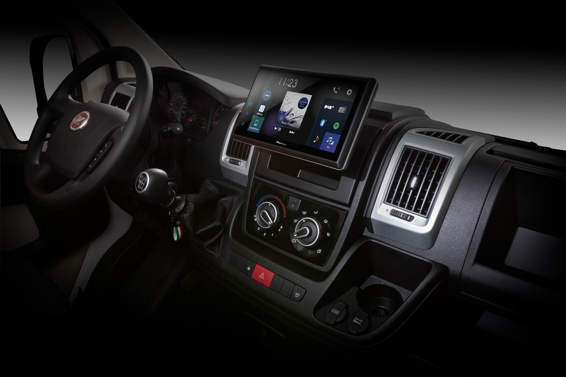 Pioneer SPH-EVO82DAB-DUC 8" Multimedia Player with Bluetooth, DAB/DAB+, Spotify & Siri Eyes Free WebLink for Fiat Ducato