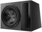 Pioneer TS-A300B Single 12" 1500w Sub Slot Port Bass Box Enclosure