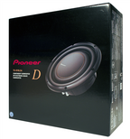 Pioneer TS-D10LS4 10"  25cm Dual 4 Ohm Shallow Mount Subwoofer 1300W
