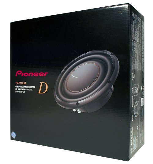 Pioneer TS-D10LS2 10"  25cm Dual 2 Ohm Shallow Mount Subwoofer 1300W