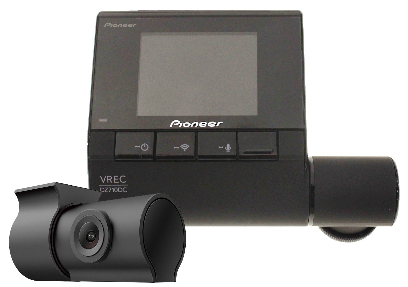 Pioneer VREC-Z710SH Front Dash Cam Full HD 1080P Wide Angle GPS Wifi + ND-RC1 Rear Camera