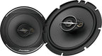Vauxhall Corsa D 2 Door 2006-2014 with Pioneer TS-G1020F + TS-A1671F Front and Rear Door Speakers Fitting Kit