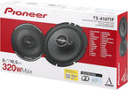 Pioneer TS-A1671F 16.5cm 3-way Speakers 70W RMS 320W Peak
