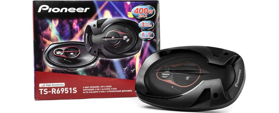 Pioneer TS-R6951S 6 x 9" 3-Way 400w Speakers
