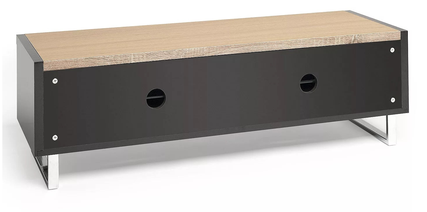 Techlink Panorama 120 DUAL Sided Top (Light Oak or Grey Oak) all in One Stand