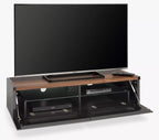 Techlink Panorama 120 DUAL Sided Top (Walnut or Black) all in One Stand