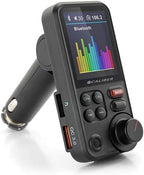 Caliber PMT566BT FM Transmitter for Bluetooth Music Streaming with Dual USB Charging