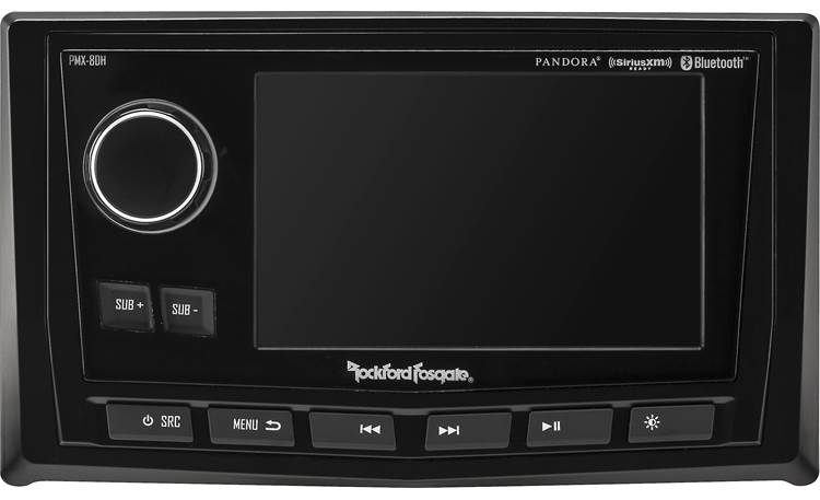 Rockford Fosgate PMX-8DH Punch Marine Full Function Wired 5" TFT Display Head