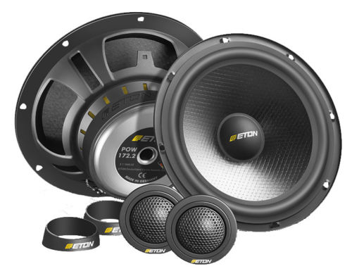 ETON POW 172.2 17cm (6.5") 2-Way Component Speaker System 100 Watt