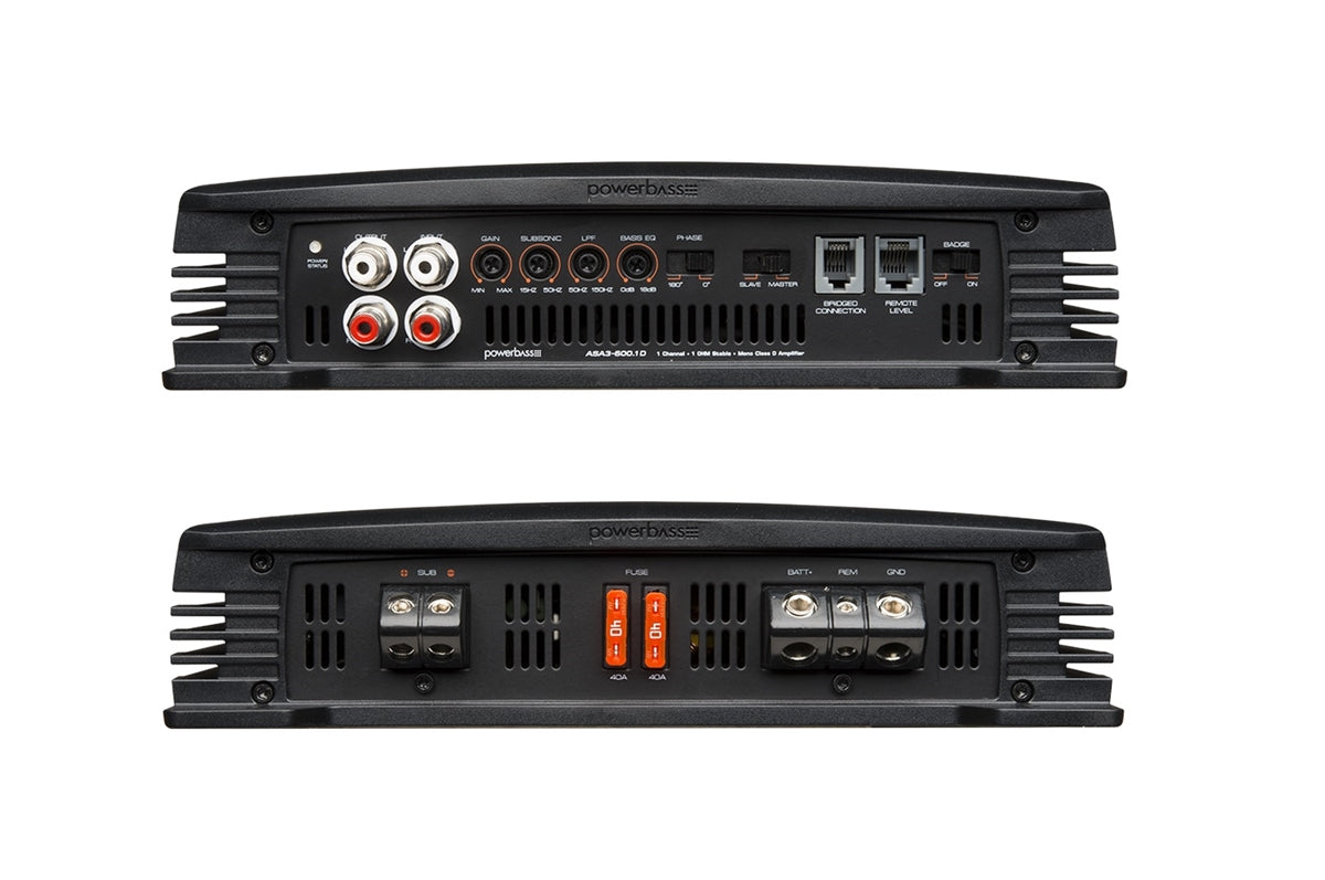 PowerBass ASA3 600.1D - Class-D Mono Amplifier 600W