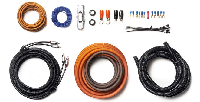 PowerBass XWK-40  4-Gauge Oxygen Free Copper Premium Amplifier Wiring Kit